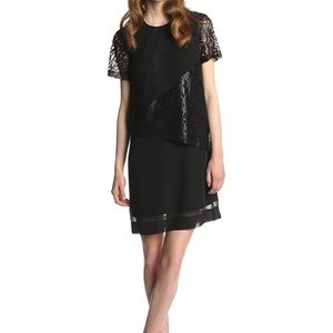 Robert Rodriguez Women’s Lace Illusion Shift dress